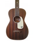 Top of the acoustic guitar Gretsch model G9500FRT Jim Dandy Frontier