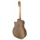 Walnut back and sides of the Jazz Manouche guitar APC model JM200WLN