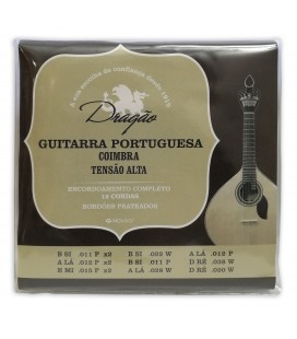 String Set Dragão 006 Portuguese Guitar Coimbra Tuning High Tension