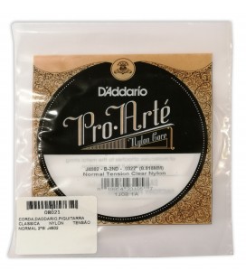 String dAddario J4502 Classical Guitar Nylon Normal Tension 2nd B