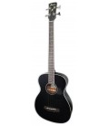 Electroacoustic bass guitar Ibanez model PCBE14MH WK with Weathered Black finish