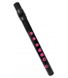 Flute Nuvo Toot N 430TBPK in C Black and Pink with Bag