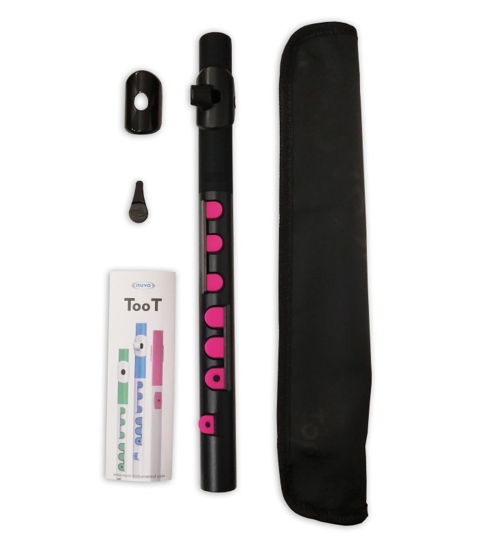 Flute Nuvo Toot model N 430TBPK with bag and accessories