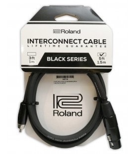 Cable Roland model RCC-5-RCXF XLR female RCA 1,5m