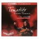 Package cover of the string set Savarez model T50R Tomatito medium tension