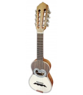 Artimúsica Cavaquinho CV43C Half Deluxe Half Tops Ray Sound Hole 8 Strings with Machine Head