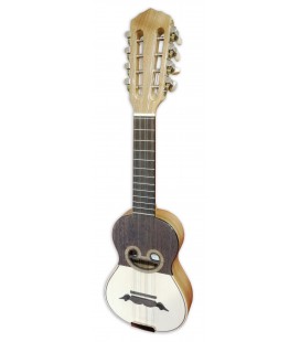 Artimúsica Cavaquinho CV41C Simple Half Tops Ray Sound Hole 8 Strings with Machine Head