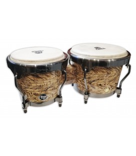 Pair of Bongos LP LPA601 HC Havana Cafe Wood