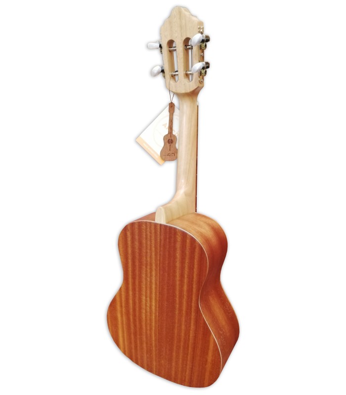 Sapeli back and sides of the brazilian cavaquinho APC modelo BRO100 Original