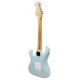 Back of the electric guitar Fender model Vintera 50S Strat HSS MN Limited Edition Sonic Blue