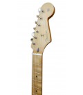 Head of the electric guitar Fender model Vintera 50S Strat HSS MN Limited Edition Sonic Blue