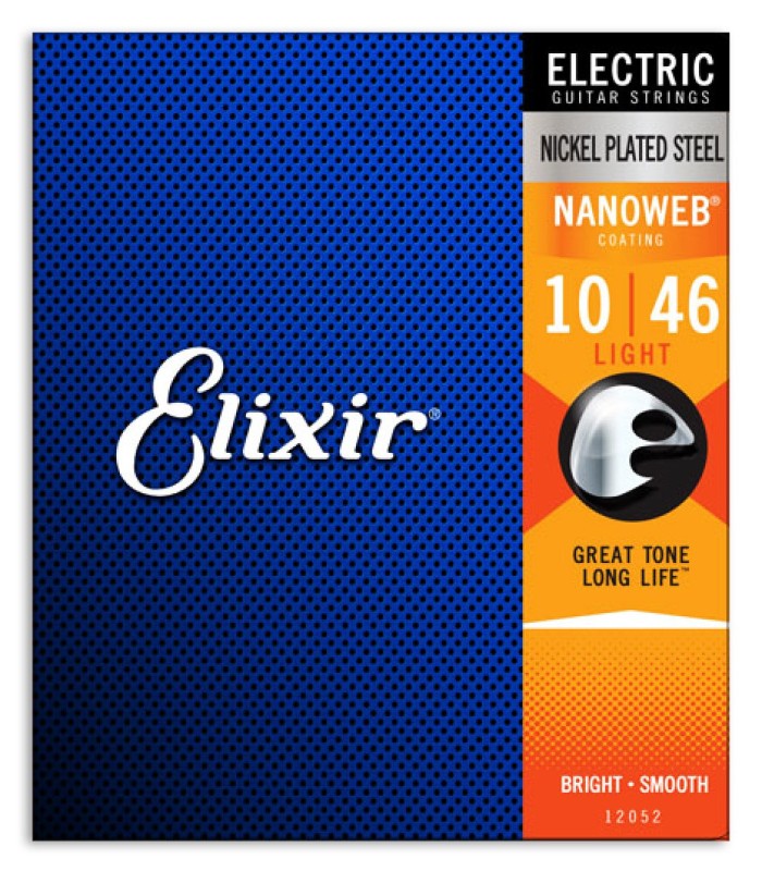 Elixir String Set 12052 Electric Guitar Light 10 46