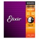 Elixir String Set 16027 Acoustic Guitar Phosphor Bronze Custom Light