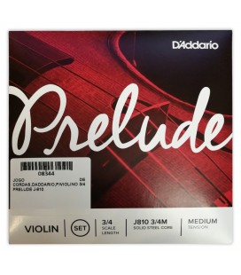 String Set DAddario J810 Prelude Violin 3/4