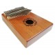 Body's detail of the kalimba Gewa model F835540 natural finish