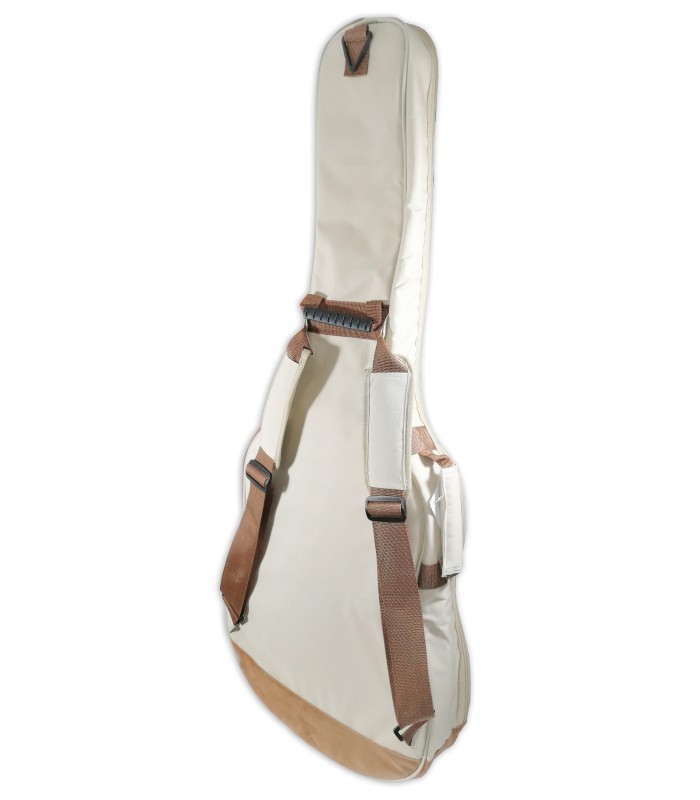 Back and straps of the bag Ibanez model IAB541 BE Powerpad 15 mm in beige