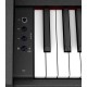 Controls detail of the digital piano Roland model F107 BKX