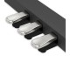 3 pedals of the digital piano Roland model F107 BKX
