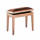 Discaciatti piano bench 205SM Mahogany Rectangular Beige Box