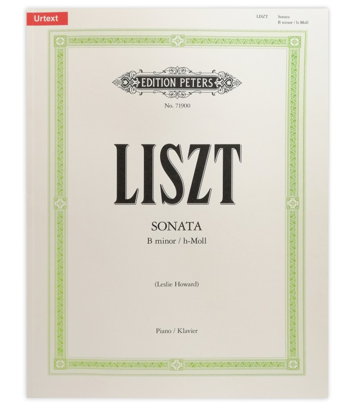 Cover of the book Peters Franz Liszt Sonata in B minor