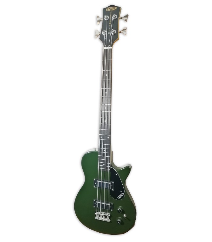 Bass guitar Gretsch model G2220 Electromatic Jr Jet Bass II in Torino Green color