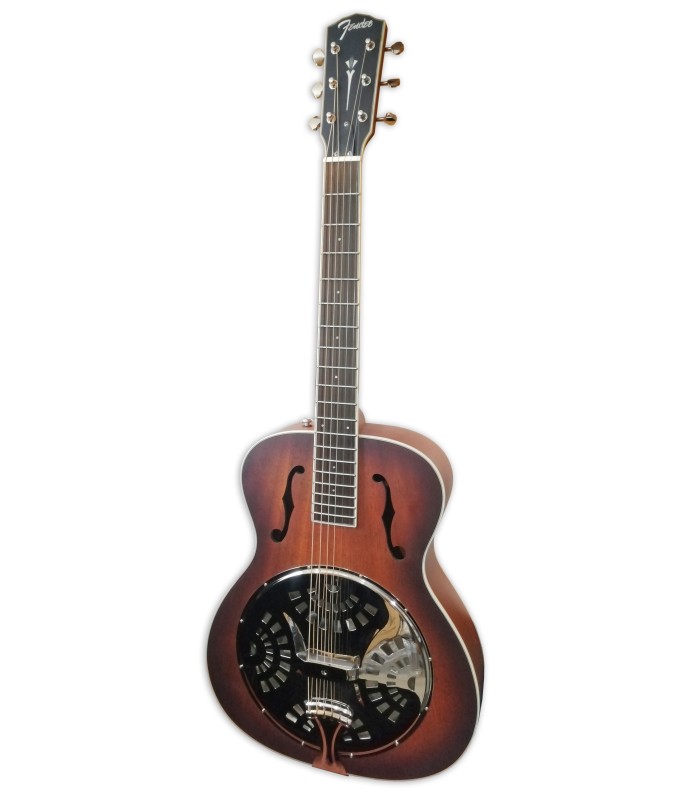 Mahogany top of the resonator Fender model PR 180E