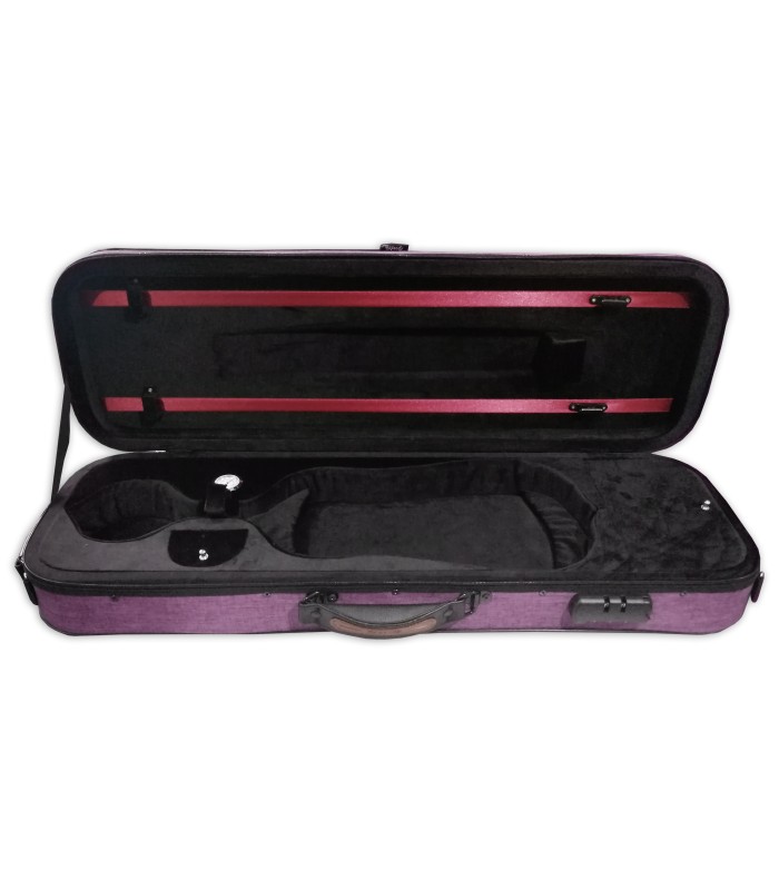 Molded interior of the case Rapsody model City violet