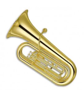 Yamaha Tuba YBB 105 Standard Dourada Bb 3 Pistons with Case