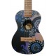 Mahogany top with 'Stardust' illustration of the concert ukulele Flight model AUC-33