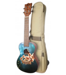 Concert ukulele Flight model AUC-33 Orchid with bag