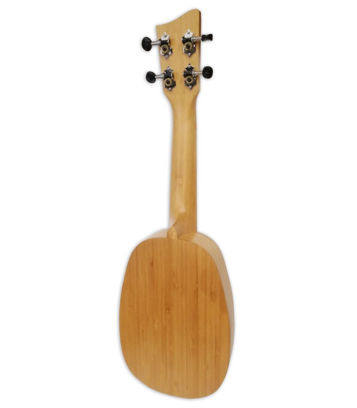 Bamboo back and sides of the soprano ukulele VGS model K-PA-BBH Pineapple Manoa