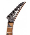 Head of the electric guitar Jackson model JS24 DKAM Dinky in red