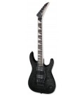 Electric guitar Jackson model JS32Q DKAM Dinky in transparent black color