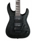 Body and pickups of the electric guitar Jackson model JS32Q DKAM Dinky in black