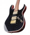 Ash top of the electric guitar Ibanez model RG421HPAH BWB