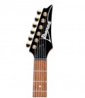 Head of the electric guitar Ibanez model RG421HPAH BWB