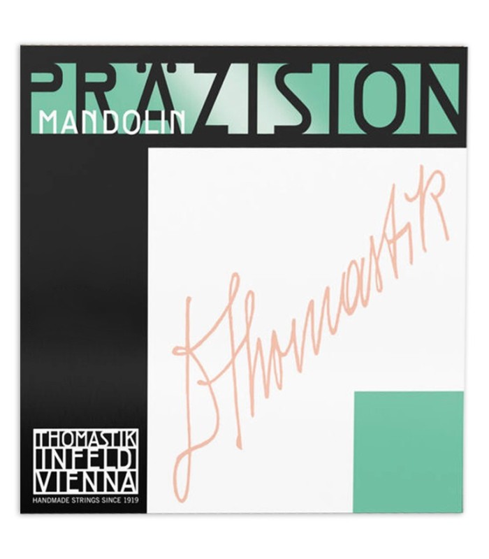 Package cover of the single string Thomastik model 2nd A for mandolin