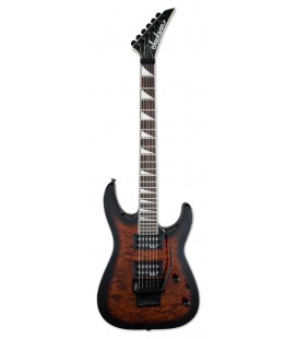 Electric guitar Jackson model JS32Q DKAM Dinky in Dark Sunburst finish