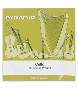 Single String Pyramid 170102 D for Cello 1/4