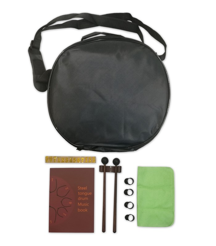 Accessories of the tongue drum Ortolá model 10