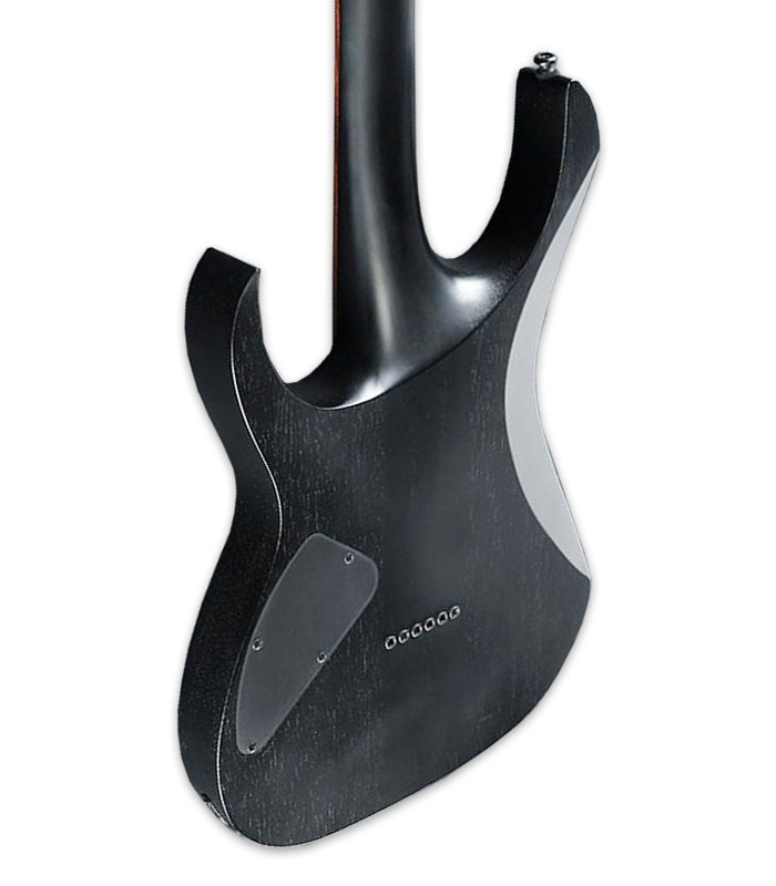 Back of the body of the electric guitar Ibanez model RGRT421 WK