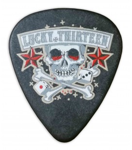Pick Dunlop L 11 Lucky 13 Skull Dice 1mm