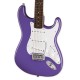 Body and pickups of the eletric guitar Fender Squier model Sonic Strat  IL Ultraviolet