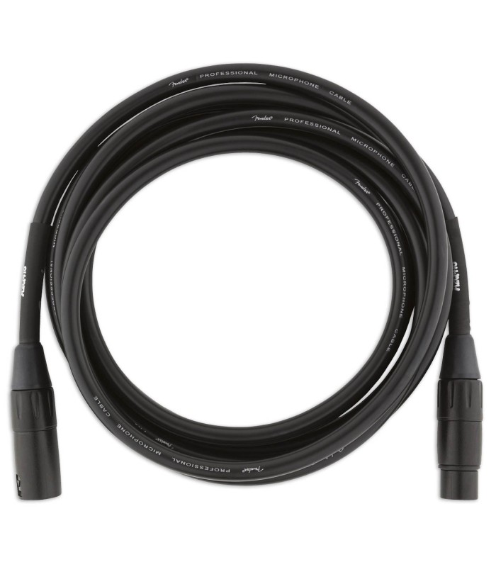 Cable for microphone Fender model Professional XLR XLR with 3 meters of length