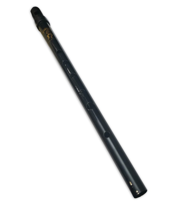 Body detail of the tinwhistle Clarke model Sweetone black in C