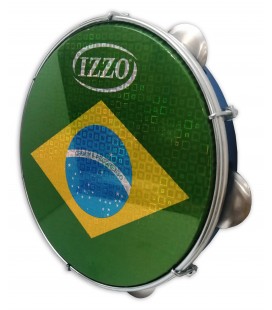 Pandeiro Izzo IZ3438-15 ABS Blue
