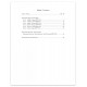 Table of contents of the book Bach French Suites and French Overture
