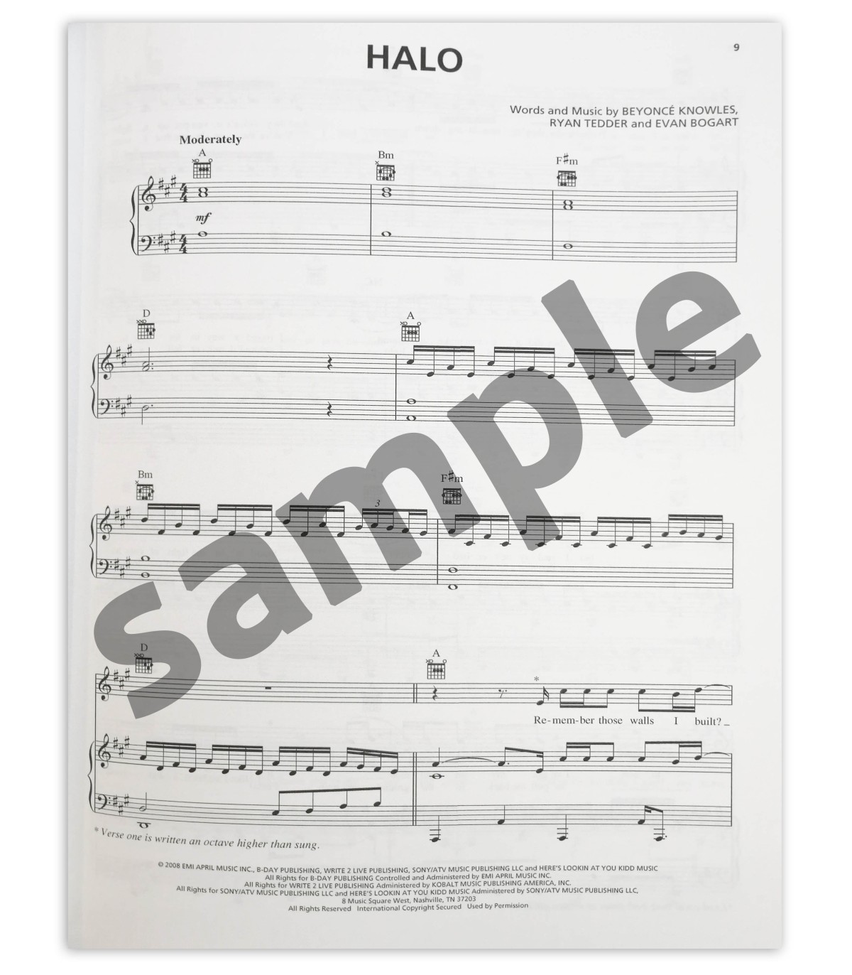 Beyoncé I AmSasha Fierce | Songbook | Salão Musical