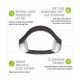 Infographic of the baby hearing protector Alpine model Muffy