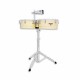 Timbales LP M257B 14 15 Matador Golden with Stand